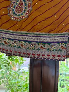 Royal Marwari Elegance – Handcrafted Bandhej Saree