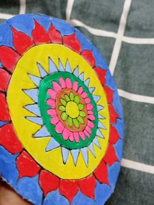 Handmade Colorful Mandala Wall Art