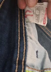 Dark Blue Denim Jeans