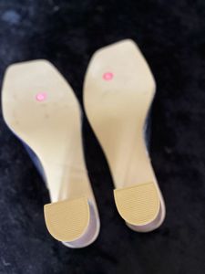 Elegant Transparent Slip-On Heels by LubStar