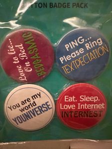 Cute Badges, Perfect For Gifting