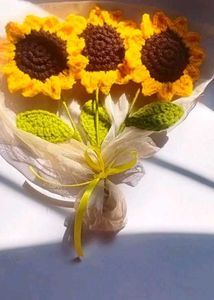 Crochet Sunflower 🌻bouquet 💐