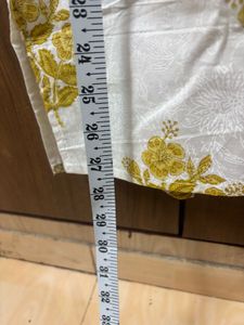 Floral Print Short Kurti