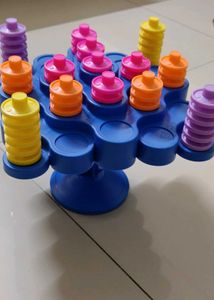 Funskool Topple is a strategy balancing game for 2