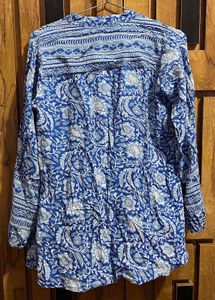 Floral Print Tunic Top