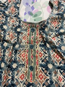 2 Suit Sets Blue And Grey Green Color