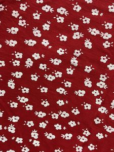 Red Floral Print Tee