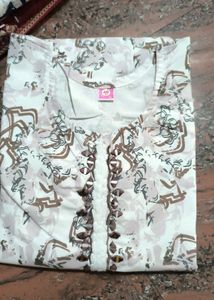 Teal Zoya Kurti with Embellishments