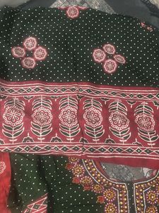 Tie-dye reyon Kurta Set