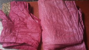 Net Saree With Blouse And Petticoat