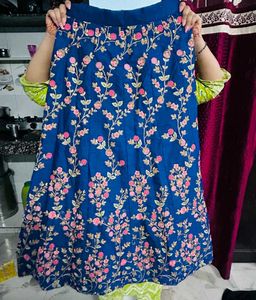 Shimmer Party Lehenga Choli Lengha Flower Designer
