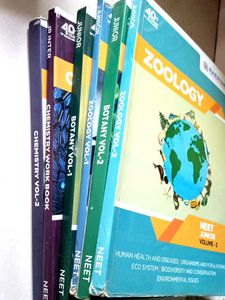 Rack Of Books For Neet Preparation