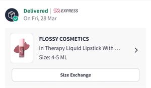 FLOSSY COSMETICS Liquid Lipstick