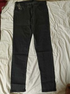 Men&#39;s Charcoal Grey Slim Fit Jeans