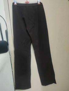 Brown Straight Leg Trousers