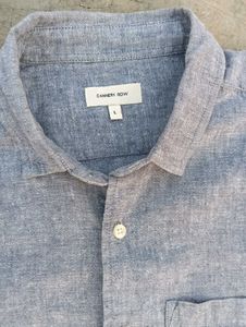 Linen shirt grey