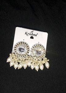 Elegant Pearl Drop Earrings