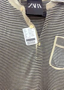 Zara Striped Long Sleeve Top