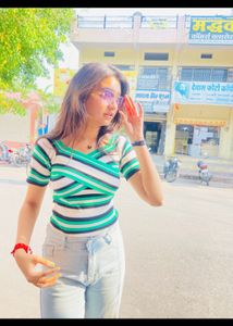 Green Elegant Top