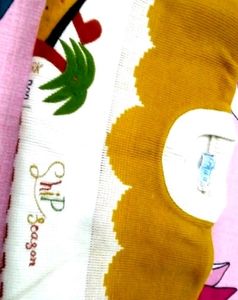 Cream Colour Full Sleeves Sweater