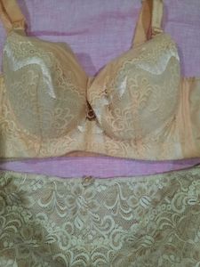 Net Bra Panty Set