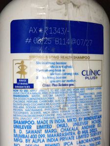 Clinic Plus Shampoo (sealed)