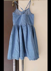Cute Denim Dress with Tee