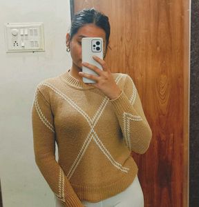 Tan Knit Sweater