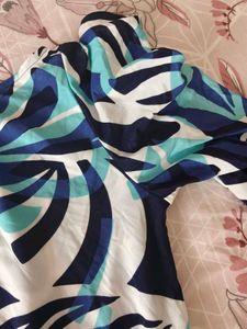 Patterned Casual Dress