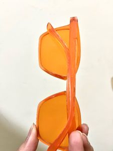 Orange sunset shades