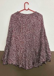 Floral Print Skirt