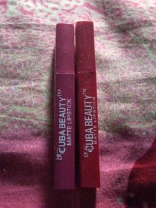 CUBA BEAUTY Matte Lipsticks