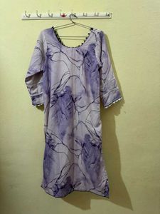 Floral Print Kurta
