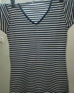Top | Regular Use | Blue &amp; White Stripped