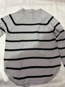 Striped Pullover Sweater
