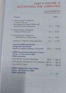 Accountancy Part A VOLUME II