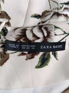 Zara Drop Waist Floral Dress