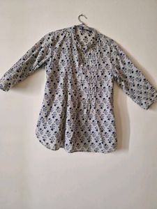 Floral Print Tunic Top