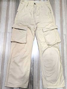Beige Cargo Pants