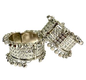 Silver Ghungroo Bangles
