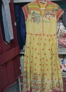 Yellow Floral Dress