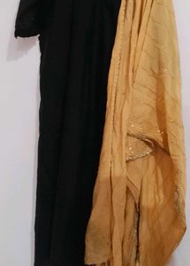 Elegant Black Embroidered Kurti for Women