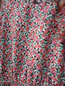 Partywear Dress It Has Design On Neck