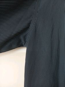 Black Stripped Formal Shirt