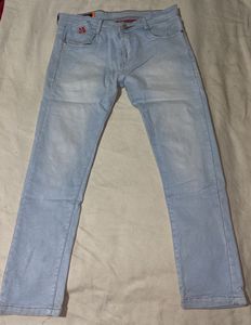 Light Wash Denim Jeans