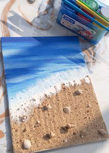Sea Beach Canvas painting