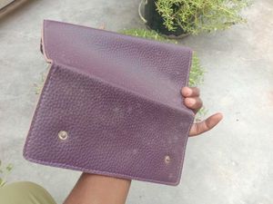 💜Purple Floral Button Wallet 🌸