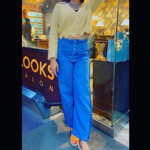Women High Waist Jeans