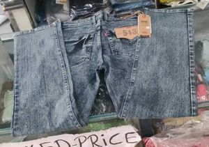 Acid Wash Denim Jeans