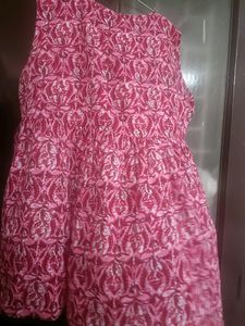 Like New Printed Paplum Style Cord Set In Xl Size